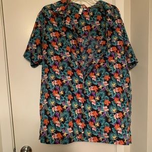 Hawaiian button down